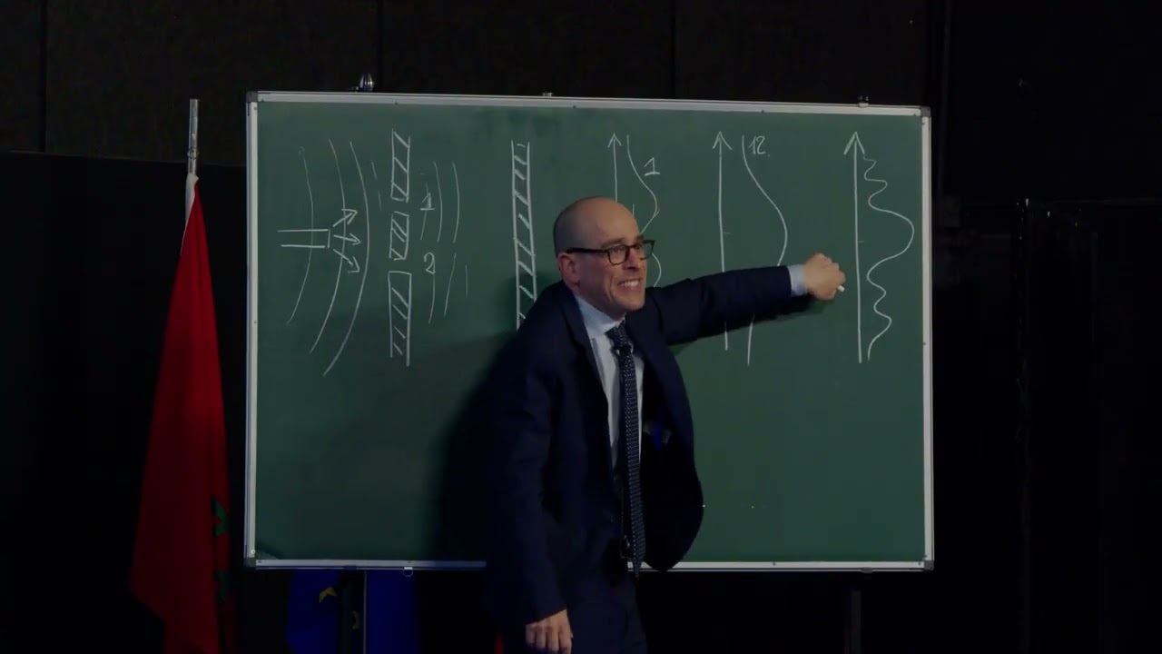 The Only Mystery of Quantum Physics: The Double Slit. Cheers #science #physics