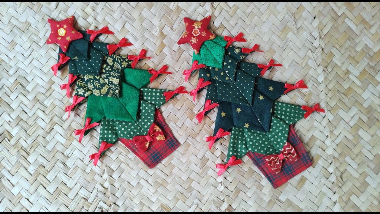 FAÇA ESTA LINDA ÁRVORE DE NATAL DE ORIGAMI