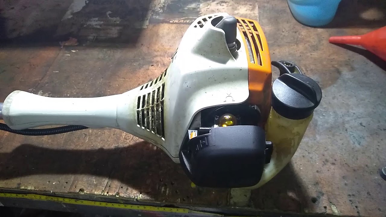 Stihl Fs 55 - Serwis przed sezonem. Regulacja gaźnika. Na co zwr&oacute;cić uwagę.