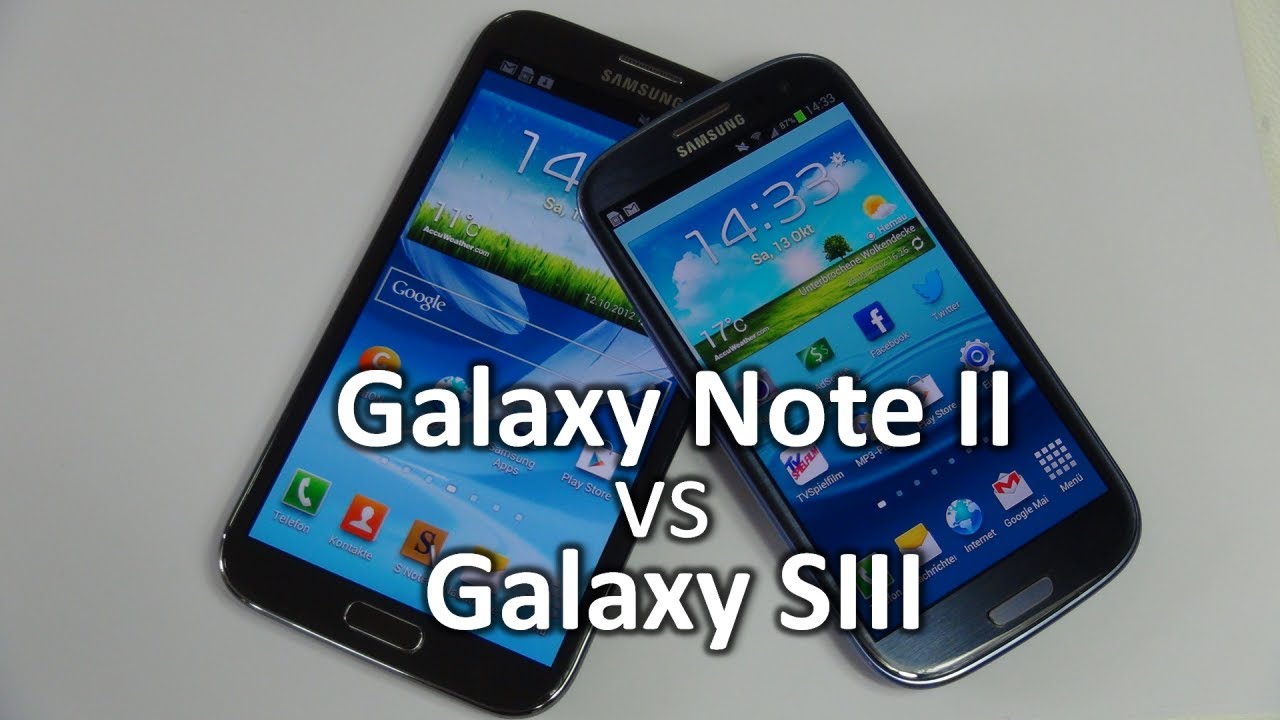 Samsung Galaxy Note 2 vs Galaxy S3 | SwagTab