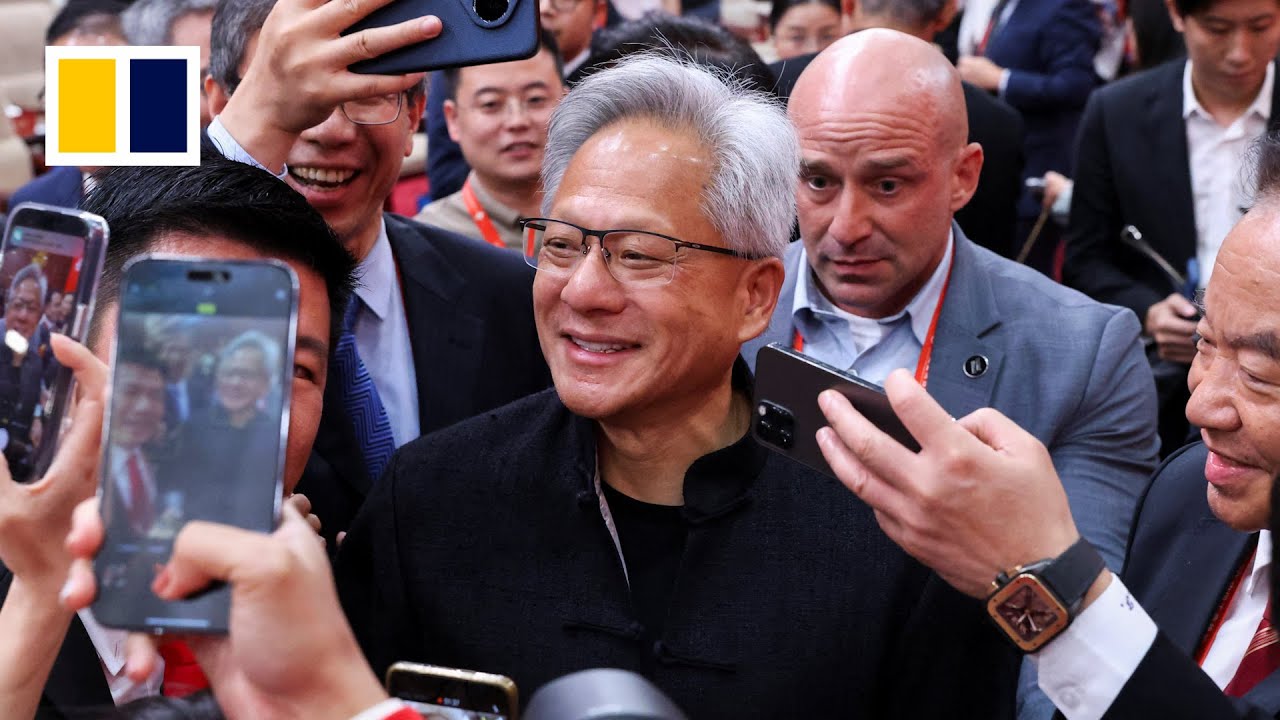 Jensen Huang praises China AI progress