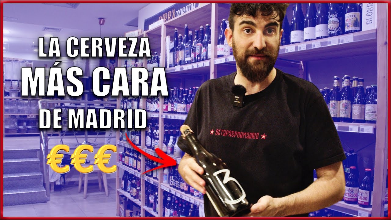 Pruebo la CERVEZA MÁS CARA de Madrid 🍻