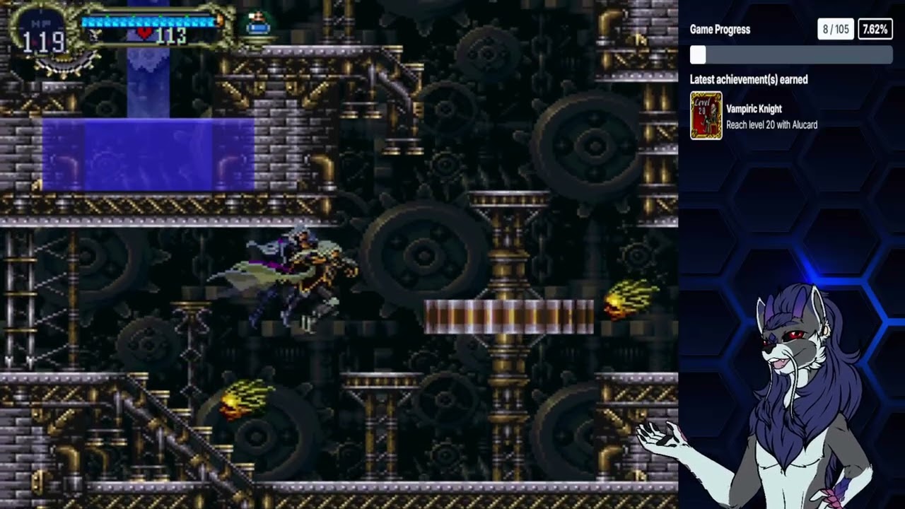 Castlevania SOTN (Part 2) PS1 - Twitch Vod - Retro Achievement Hunting