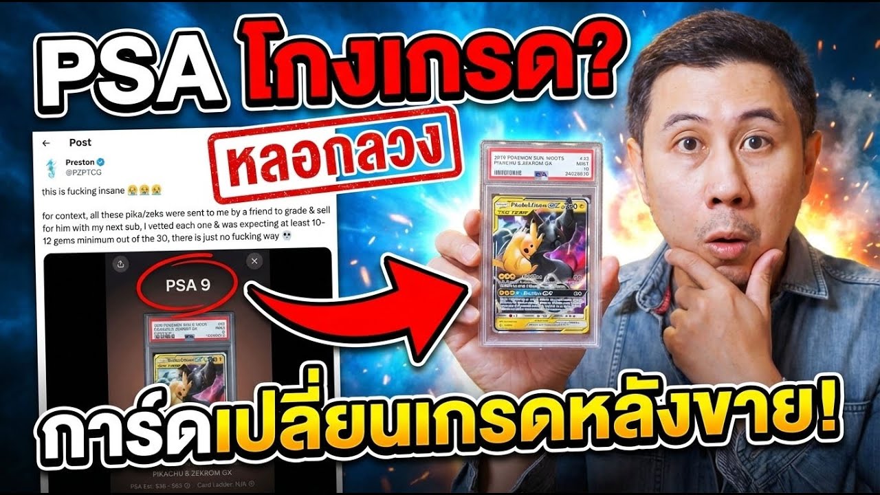 ทำไม PSA 9 ถึงกลายเป็น 10 หลังจากขายคืนบริษัท? เจาะลึกประเด็นร้อนที่นักสะสมต้องรู้!