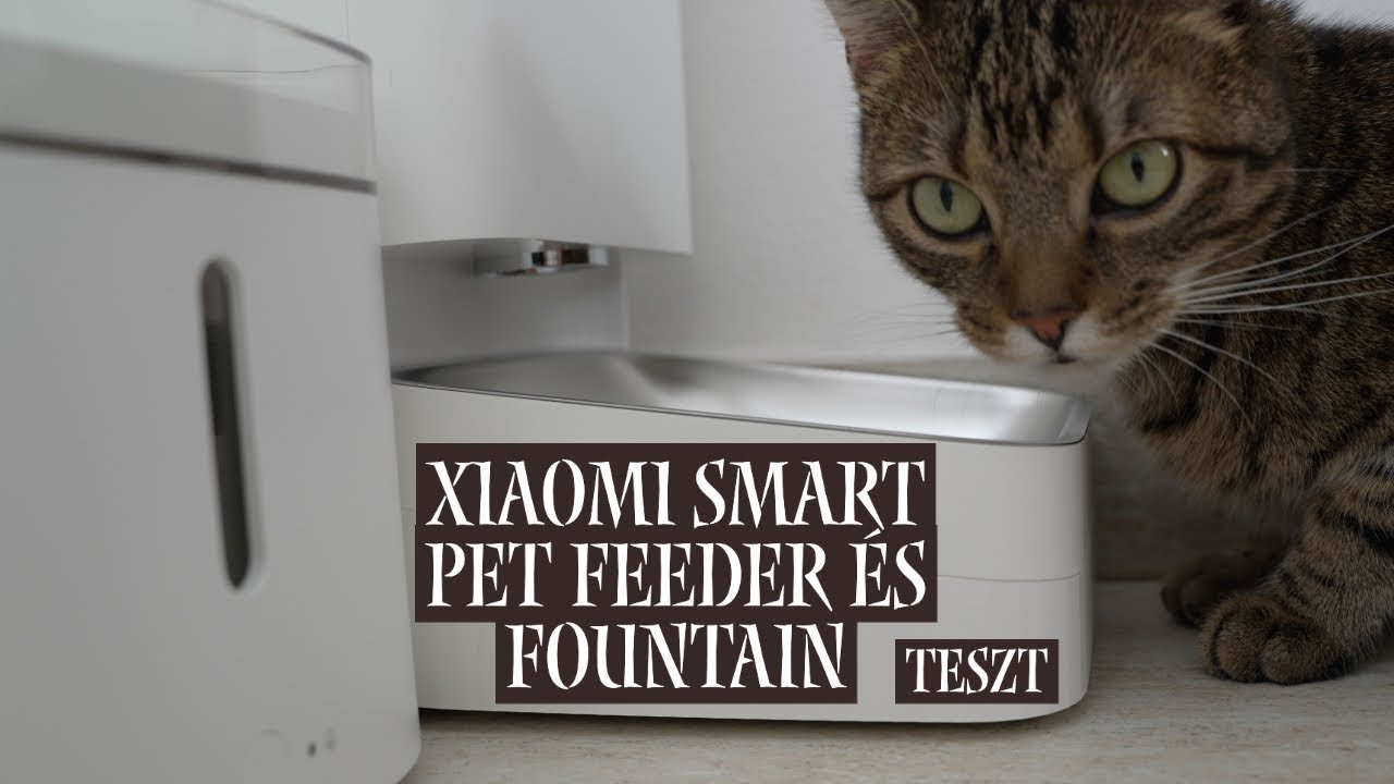 Xiaomi Smart Pet Feeder&Fountain TESZT | Otthoni háziállat esetén KÖTELEZŐ!