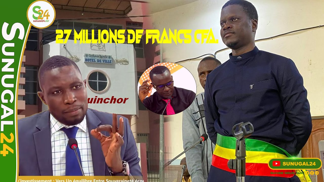 Scandale à la Mairie de Ziguinchor : Le régisseur arrêté pour un détournement de 27 Millions FCFA.