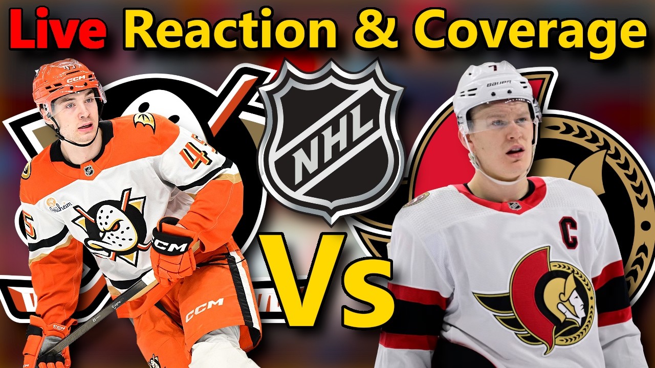 This Game Could Shift Two Playoff Races | Ducks vs Senators LIVE