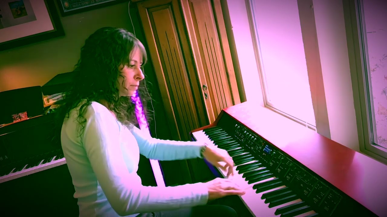 Experimenting with the piano Loop Pedal for the first time!