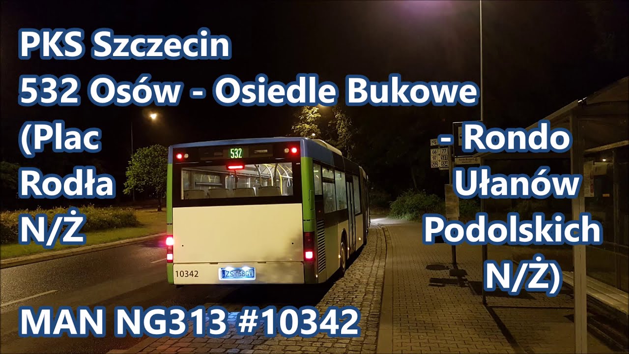 PKS Szczecin - MAN NG313 #10342, linia 532