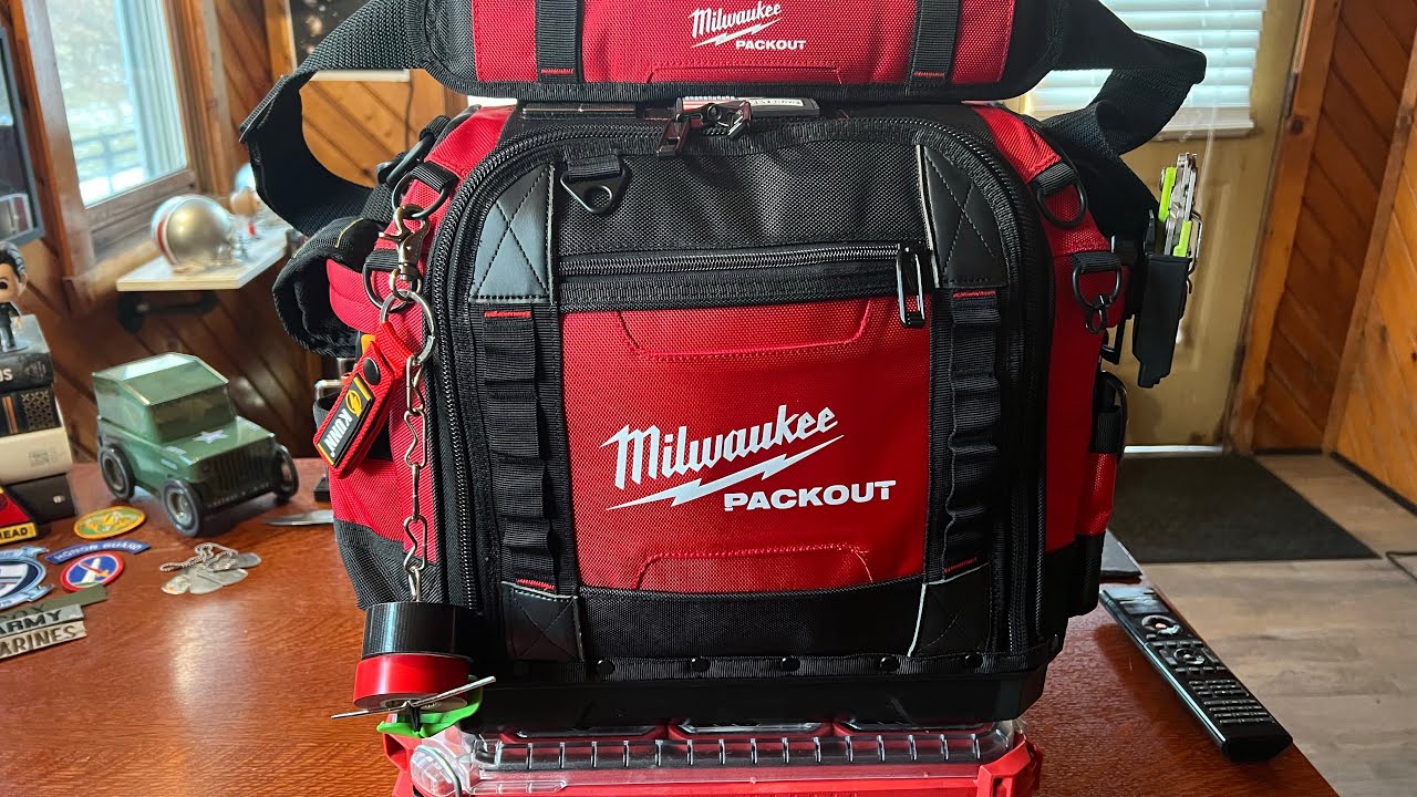 Новая сумка 2024 года! Структурированная сумка для инструментов Milwaukee Packout 15 дюймов
