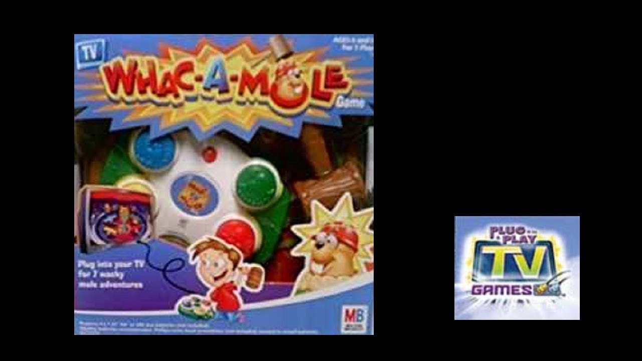 Whac-A-Mole (Plug & Play TV Game) (Playthrough)