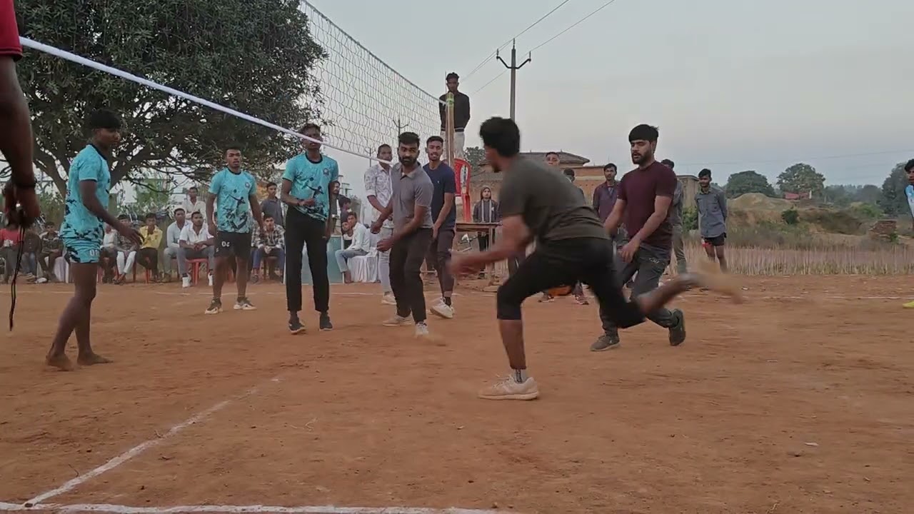 Balsota vs Dodhar volleyball match, Rajo Volleyball tournament 
