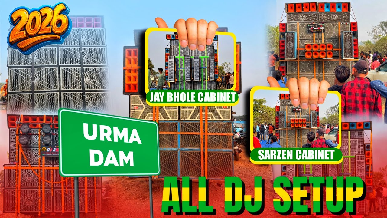 Urma Damp (Purulia)Dj Competition 2026 All Dj Setups , Full Vlog.