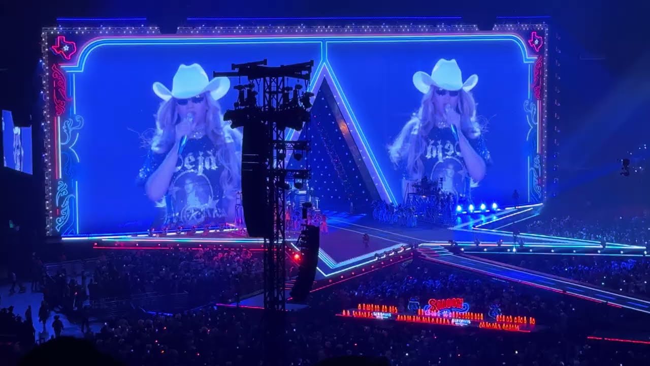 Beyoncé, Jay-Z “TEXAS HOLD ‘EM + Crazy In Love” - COWBOY CARTER TOUR 4K Las Vegas 2025