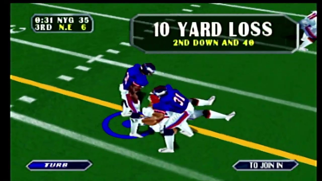 NFL Blitz(N64)Gameplay 109