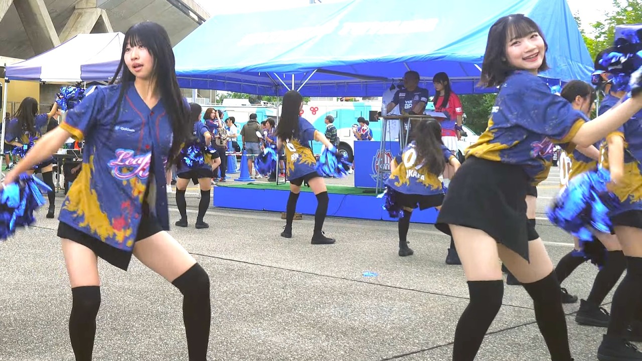 【チアダンス】Leap-Blue(リープブルー) 「DRIP」(BABYMONSTER) カターレ富山 vs. RB大宮アルディージャ K STUDIO 第2部 横動画 2025年8月2日