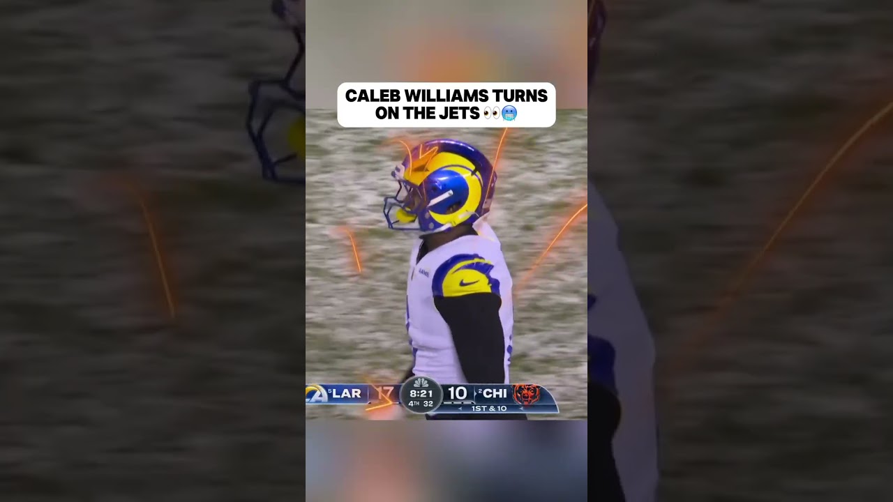 Caleb Williams Turns On The JETS! 🥶