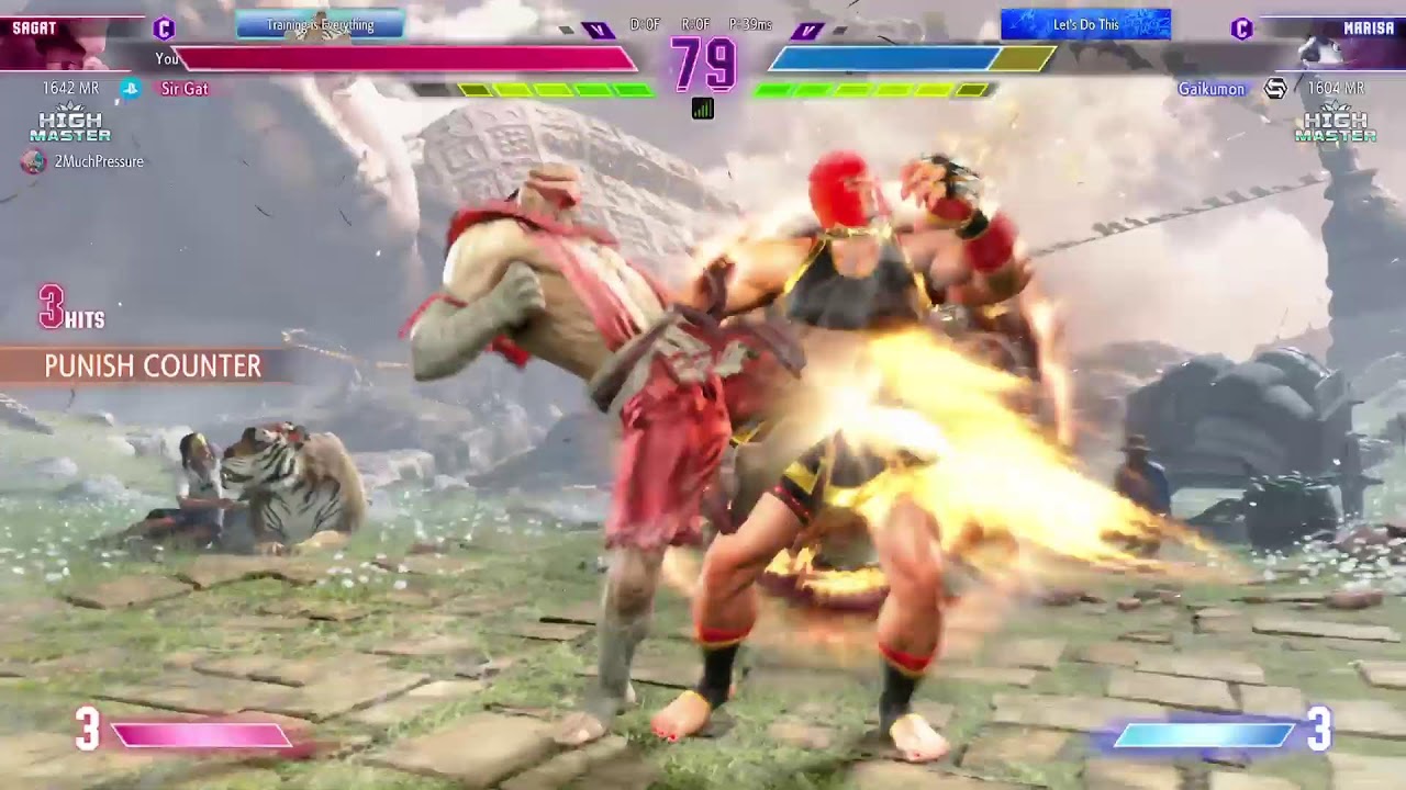 Ultimate Master Marisa & Sagat Play