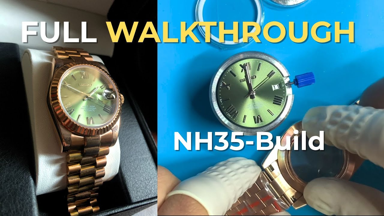 Building the Perfect Everyday Seiko Mod (NH35 Custom)