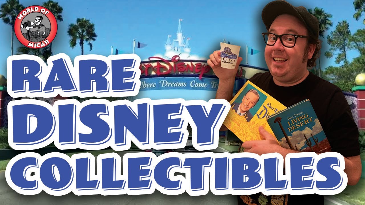 Rare Disney Collectibles - Dick Tracy, MGM Studios & Disneyland History!
