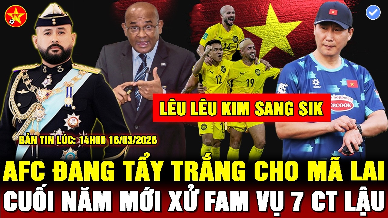 🔴CỰC NÓNG ! AFC TUYÊN BỐ MÃ LAI KHÔNG VI PHẠM NẶNG NHƯ FIFA NÓI, HẸN THÁNG 9 MỚI XỬ LÝ FAM