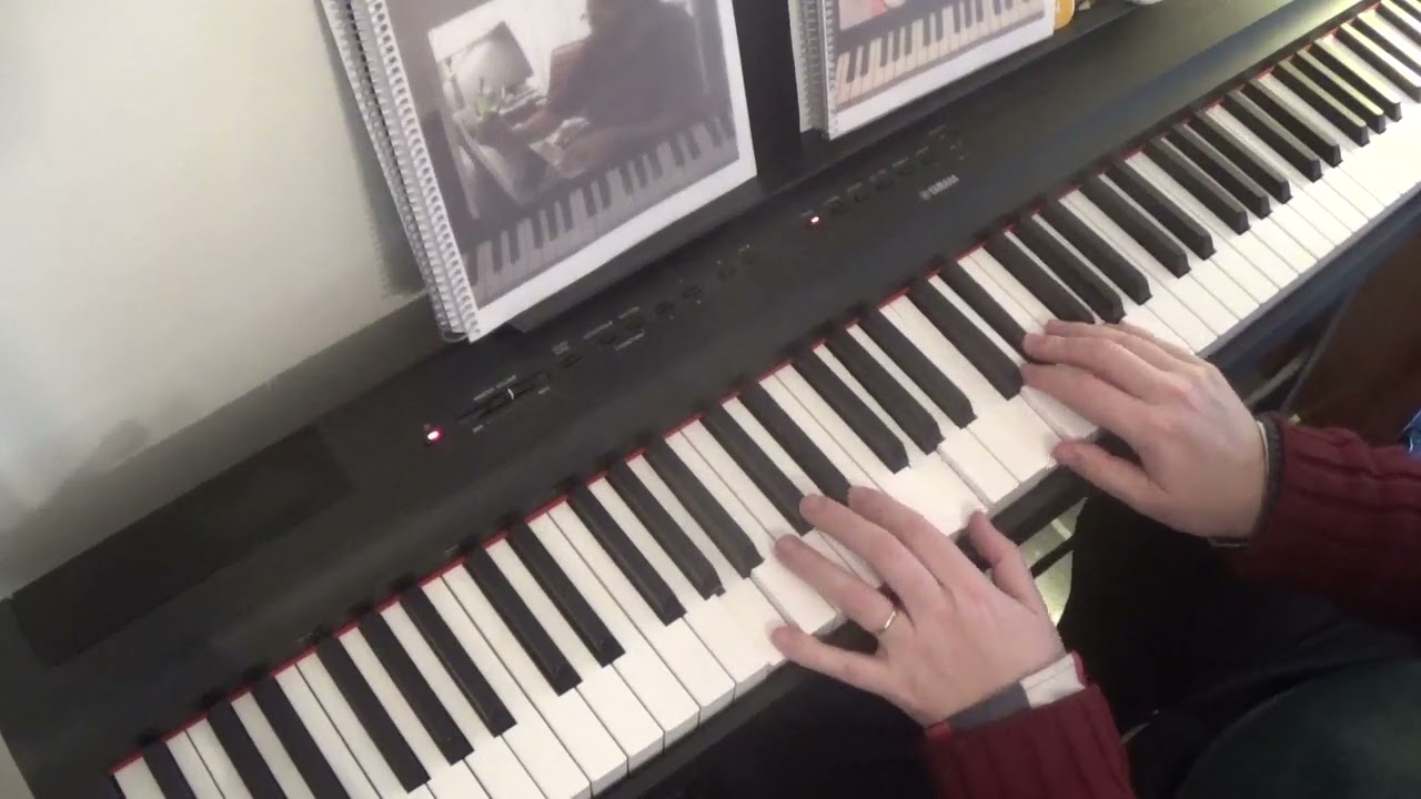 Esta tarde vi llover (Acompañamiento ) Piano tutorial