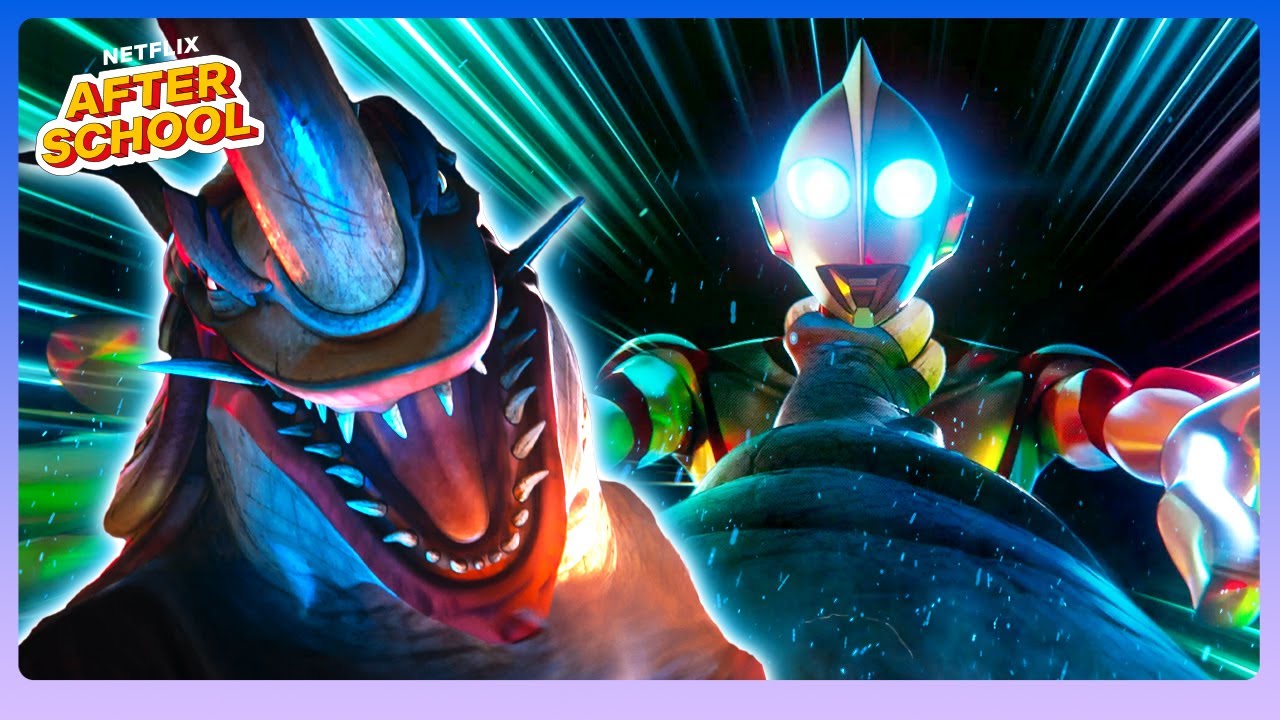 Ultraman BATTLES Neronga 💥 Ultraman: Rising | Netflix Family