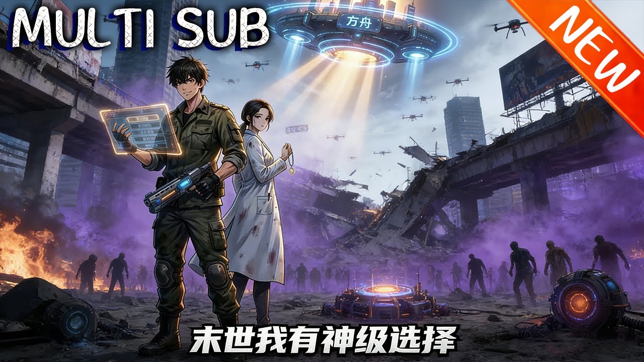 💥【新番上线】《末世我有神级选择》末世少年林缺被叛推入尸潮，激活神级选择系统，沙雕任务换逆天奖励，逆袭救妹，驭方舟率人类战超维文明！#逆袭 #anime #斗破动漫 #战斗 #動漫