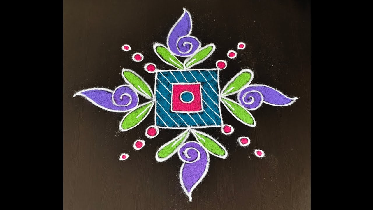 5*5 modern design kolam #rangoli #dialyrangoli #muggulu #margazhirangolikolam #kolamshorts #craft 