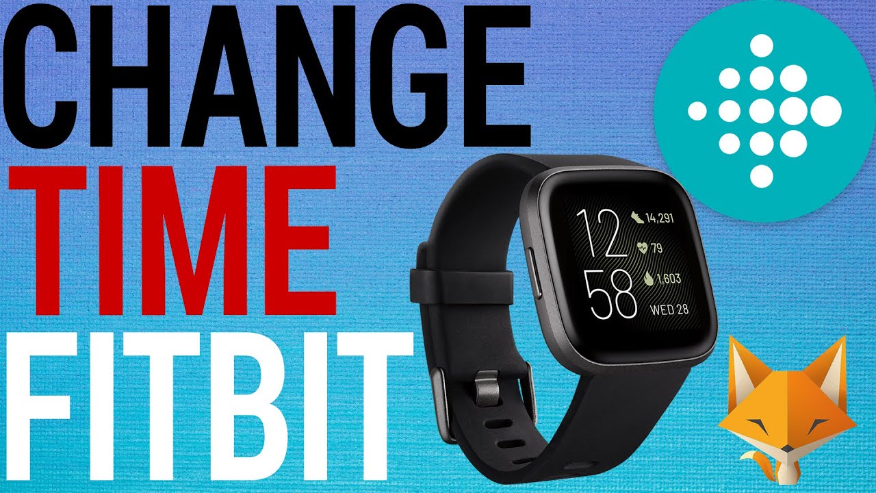 Как изменить время на FitBit