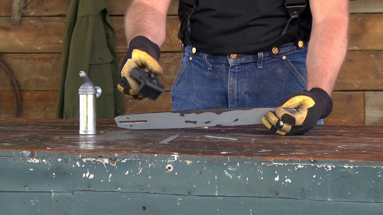 Technical Tips- Chainsaw Bar Maintenance