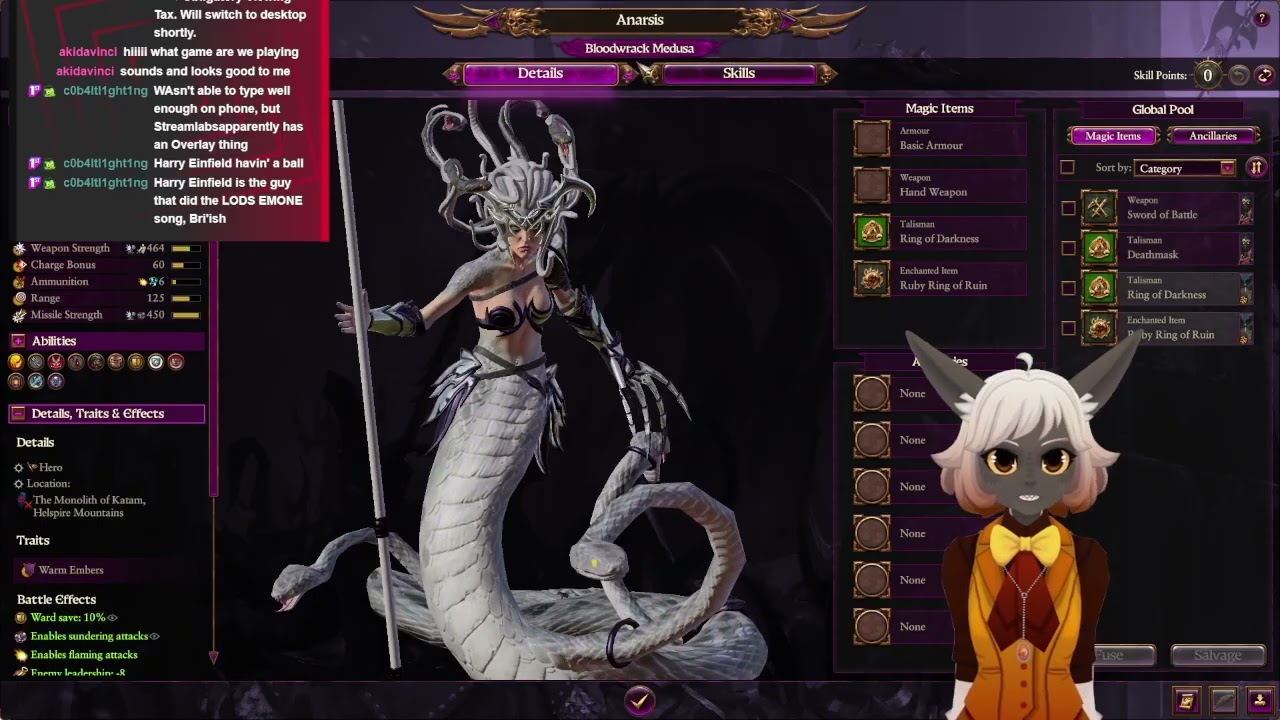 Trying to Save my Sister from the Sexy Snake Disease!: Modded TW: Warhammer III