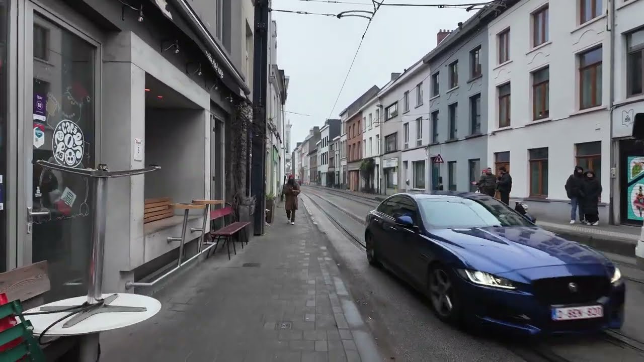 🇧🇪 A Walk in Ghent 🚶‍♂️ | City Streets & Everyday Life in Belgium