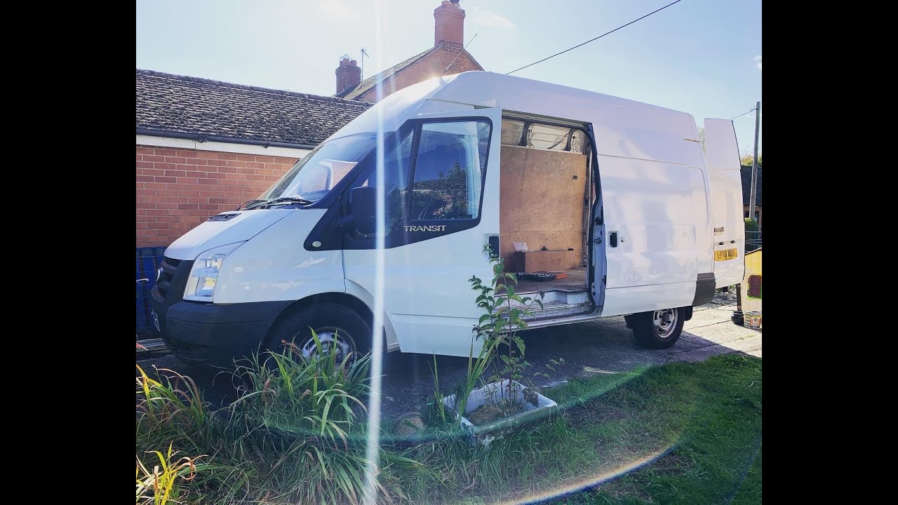Ford Transit DIY Camper Van Conversion | Episode 1 | FLOOR & INSULATION
