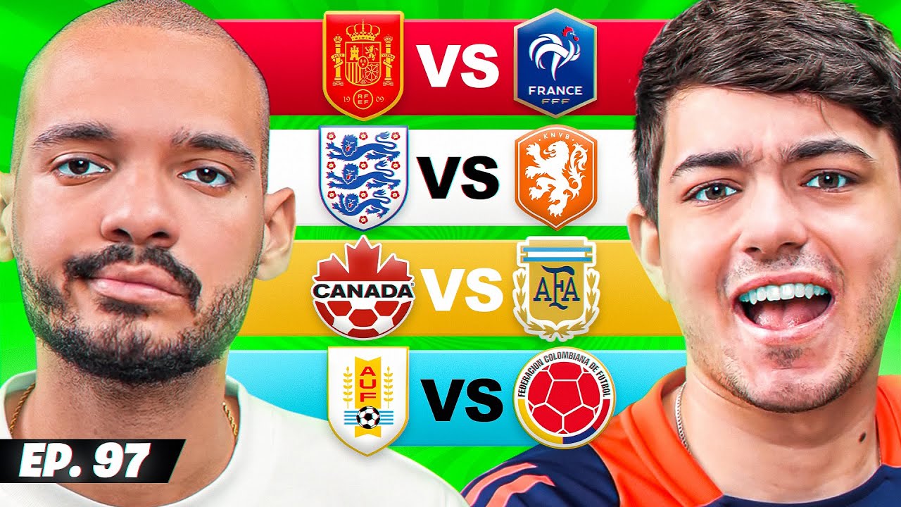 PREDECIMOS LAS SEMIS DE LA EUROCOPA Y COPA AMÉRICA