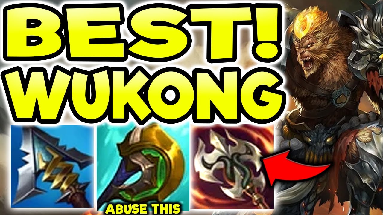 WUKONG TOP COMBO = 3000 DAMAGE (THIS IS AMAZING) - S12 WUKONG TOP GAMEPLAY! (Season 12 Wukong Guide)