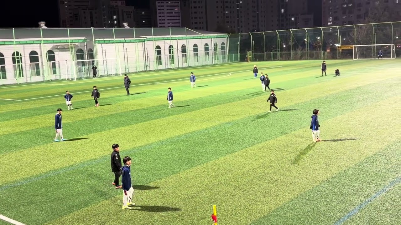 전반전 2026. 01. 31. 연습경기 평택유나이티드:중랑 U9 초등 3학년
