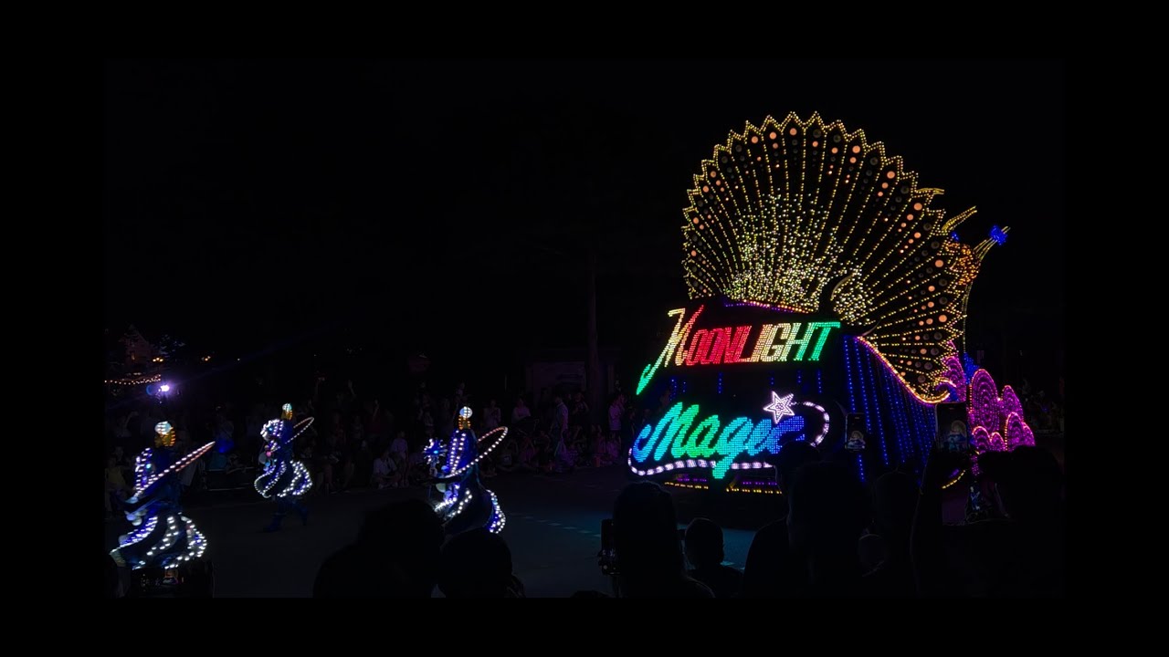 [4K] 에버랜드 문라이트 퍼레이드 2025 풀영상🎆 첫 장면부터 마지막까지 9분 감동 행진! #에버랜드 #퍼레이드