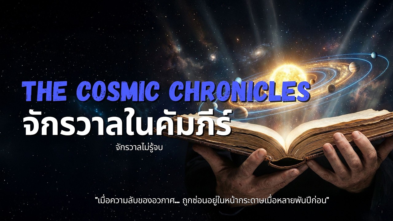 จักรวาลในคัมภีร์: รหัสลับอวกาศที่ซ่อนอยู่ในตำราโบราณ | The Cosmic Chronicles | จักรวาลไม่รู้จบ