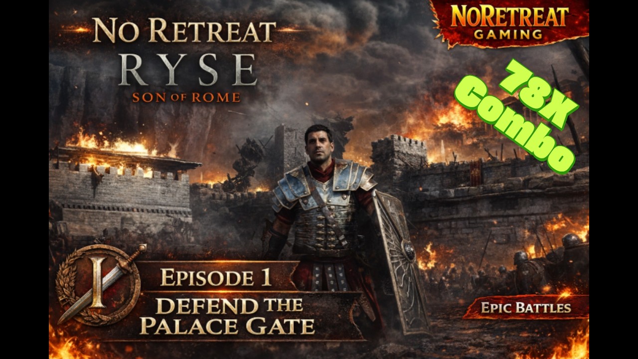 No Retreat – Ryse: Son Of Rome | Episode 1 | Defend the Palace Gate #eldenring #gaming #liesofp