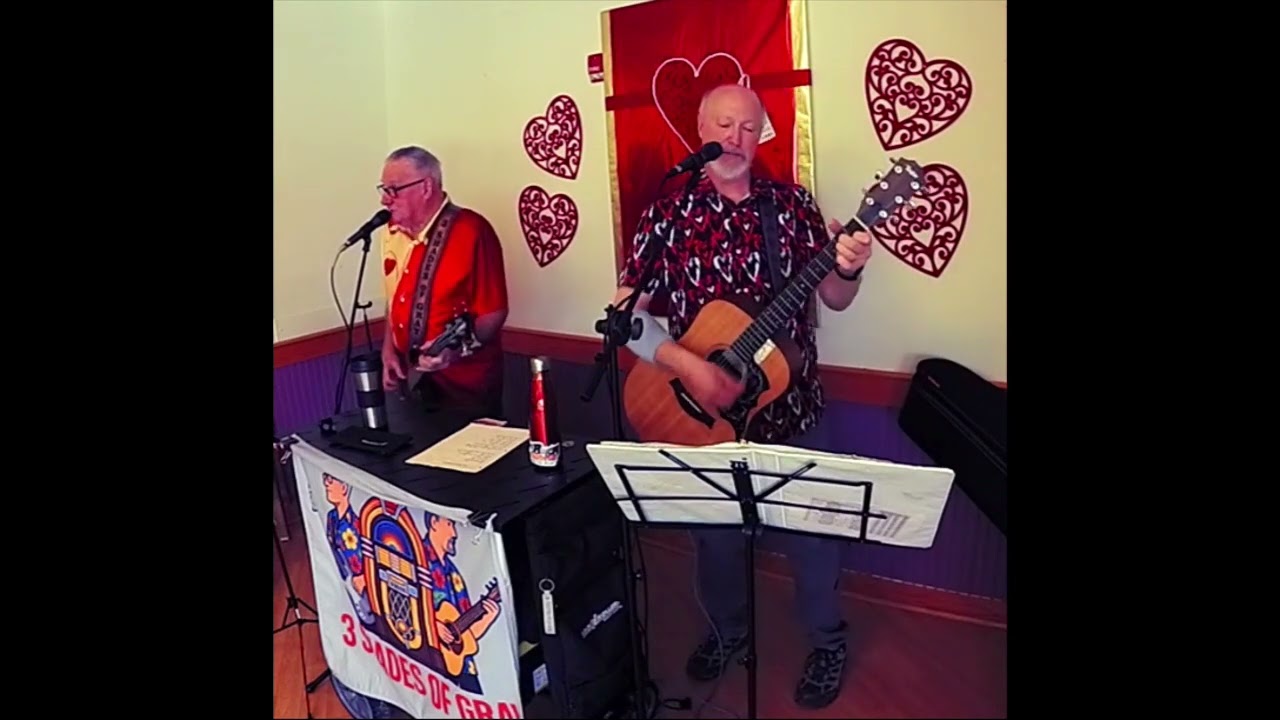 There's a Kind of Hush cover by 3 Shades of Gray at Watson Fields on 2 11 2026 Our 1st Performance!