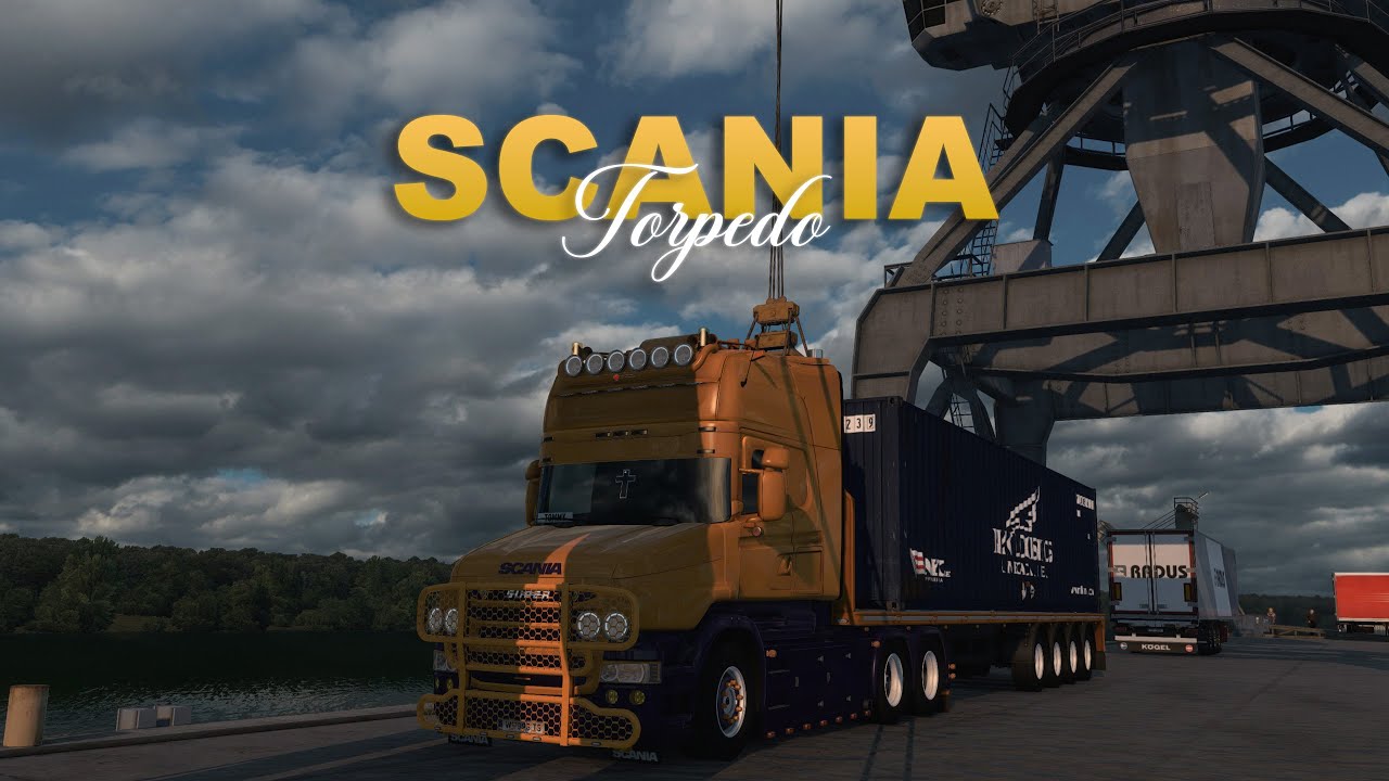 ETS2 1.50 Scania T620 (RJL) V8 Torpedo - D. Frimis Team Open Pipe by M. Yıldız