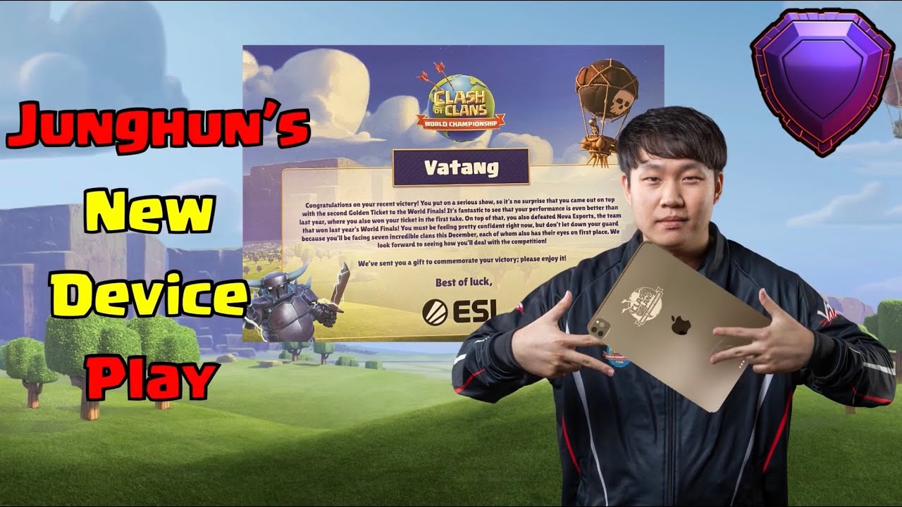 [Legend League] Clash Of Clans Legend Junghun’s Zap lalo Attack_클래시오브클랜 정훈 번개라벌 완파영상[#7]