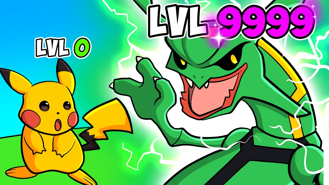 Evoluindo POKEMON até nível MÁXIMO no MONSTER POCKET RUN
