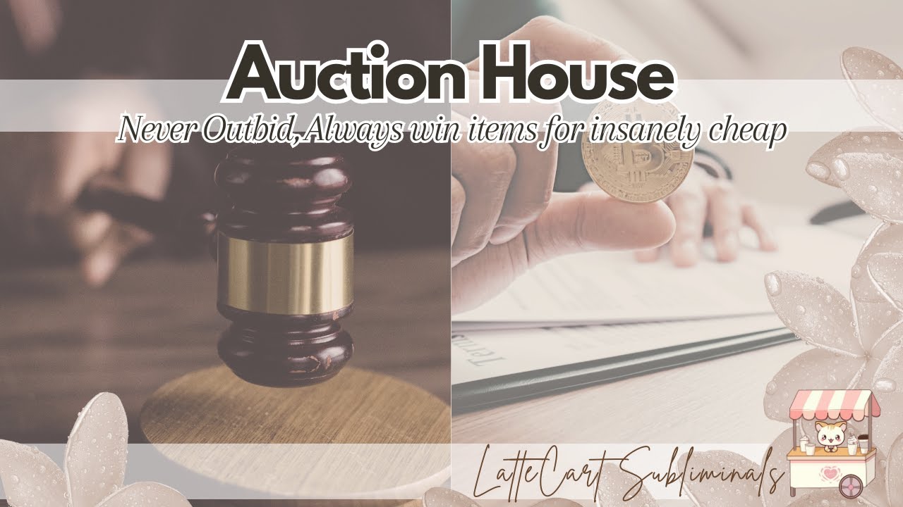 EBAY AUCTION ROYALTY 🛒 Auction & Online Shopping Subliminal (TRY ONCE!)