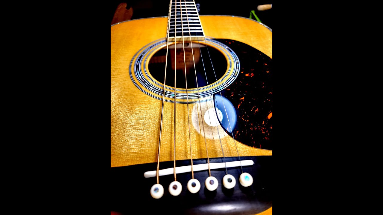 Unveiling the Tonal Transformation of a Martin D41 with Luxe Liquid Metal Bridge Pins and Stringjoys