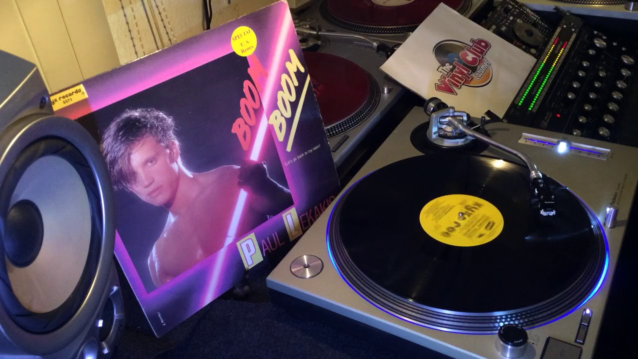Paul Lekakis ‎– Boom Boom (Let's Go Back To My Room) (US Remix) VINYL COLLECTION