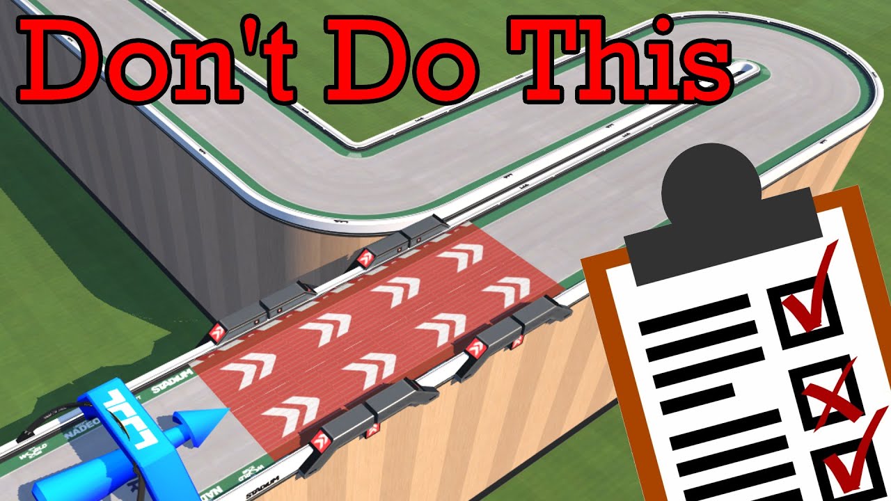 5 ошибок новичков при составлении карт в Trackmania