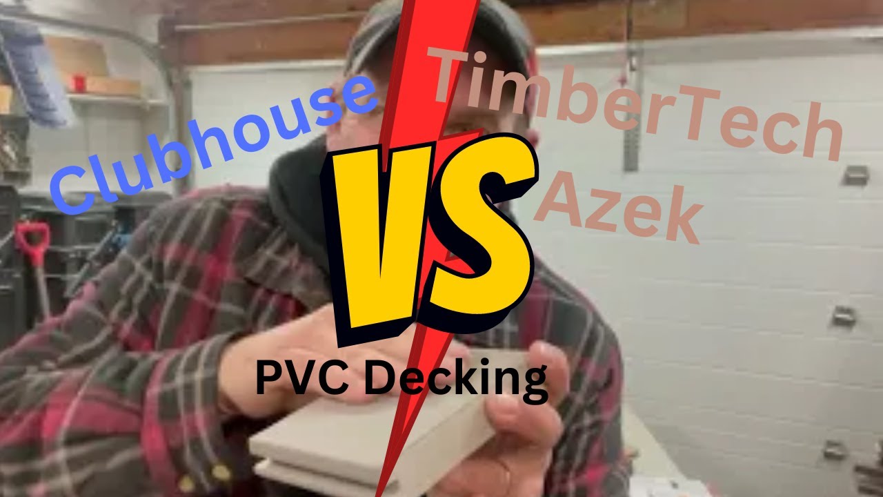 Сравнение террасной доски Clubhouse PVC с TimberTech Azek