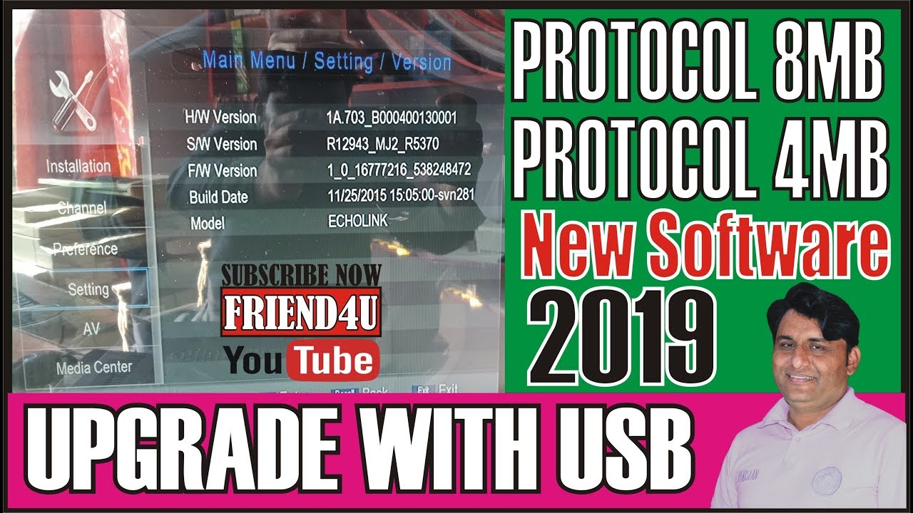 8mb Protocol Receiver New Software 2019 Upgrade With Usb By Friend4u